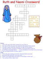 Ruth and Naomi crosswords