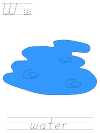 Jesus is Baptized precursive tracer pages