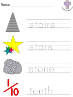 Jacob's Dream Picture Clue - Read and Trace
