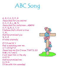 ABC printable song templates for kids