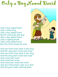 Only a Boy named David with printable template