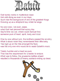 David poem for kids