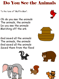 Do you See the Animals with printable template