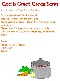 God is Great prayer with printable template