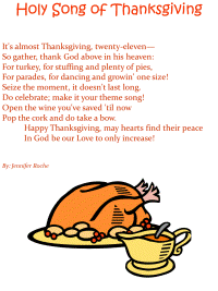 Holy Song of Thanksgiving