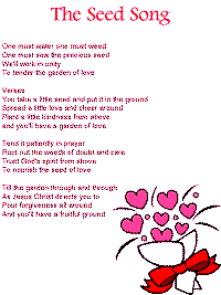 The Seed printable song templates for kids