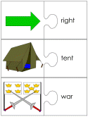 word match worksheets