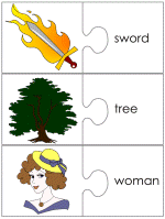 word match worksheets