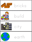 Tower of Babel word wall words