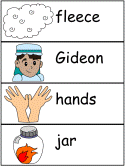 Gideon Word Wall words