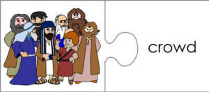 Jesus Heals Paralysis worksheet