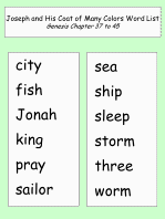 Joseph Word Lists