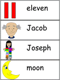 Joseph Word Wall Words