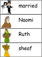 Ruth and Naomi Word Wall Words