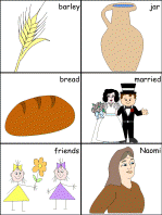 Ruth and Naomi Sentence Sequencing worksheets