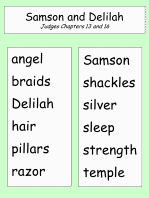 Samson and Delilah Word Lists
