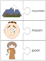 word match worksheets