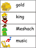 Shadrach Meshach Abednego Word Wall Words