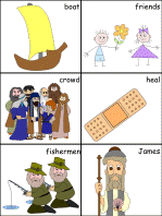 Twelve Disciples Sentence Sequencing worksheet