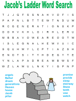 Jacob's Ladder word searches