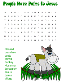Printable Bible story word search puzzles